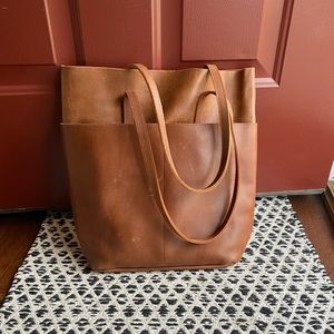 Able Selam Tote in Whiskey